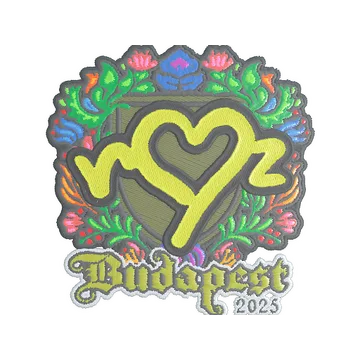 Sticker | ropz (Embroidered) | Budapest 2025