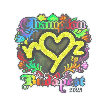 Sticker | ropz (Holo, Champion) | Budapest 2025