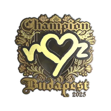 Sticker | ropz (Gold, Champion) | Budapest 2025