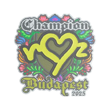 Sticker | ropz (Embroidered, Champion) | Budapest 2025