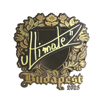 Sticker | ultimate (Gold) | Budapest 2025