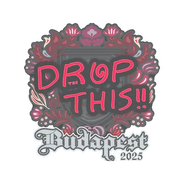 Sticker | drop | Budapest 2025