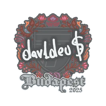 Sticker | dav1deuS | Budapest 2025