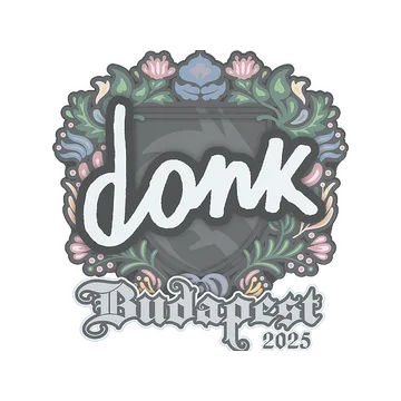 Наклейка | donk | Будапешт-2025