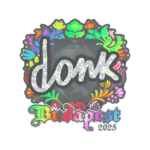 Sticker | donk (Holo) | Budapest 2025