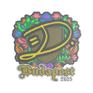 Sticker | dumau (Embroidered) | Budapest 2025