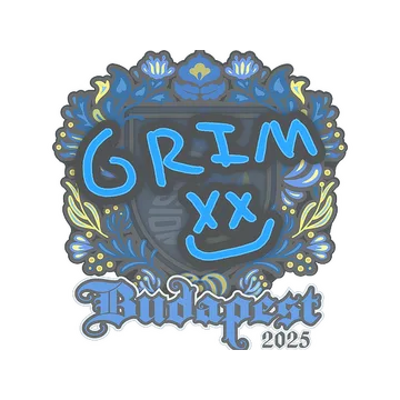 Sticker | Grim | Budapest 2025