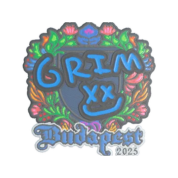 Sticker | Grim (Embroidered) | Budapest 2025