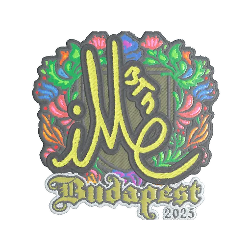 Sticker | iM (Embroidered) | Budapest 2025