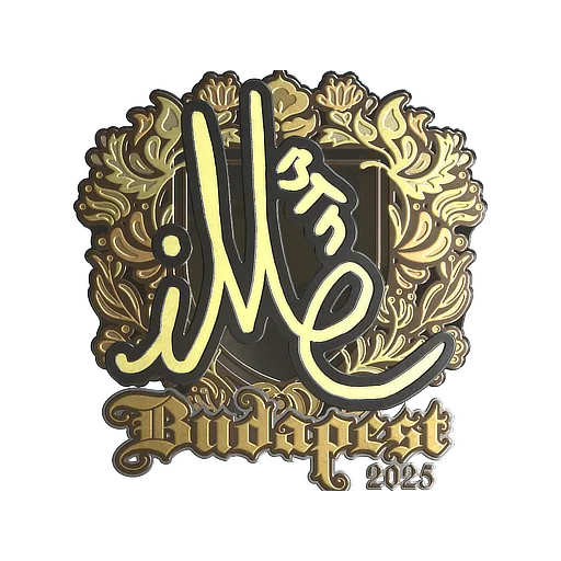 Sticker | iM (Gold) | Budapest 2025