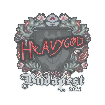 Sticker | Heavygod | Budapest 2025