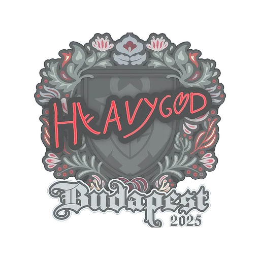 Sticker | Heavygod | Budapest 2025