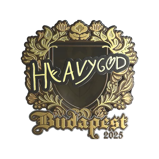 Sticker | Heavygod (Gold) | Budapest 2025
