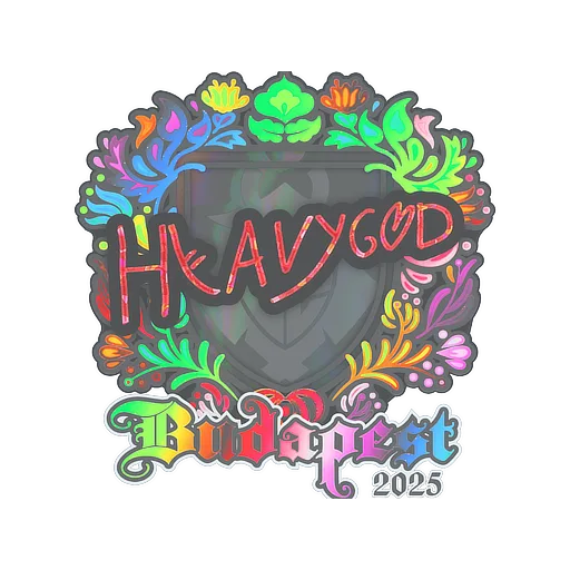 Sticker | Heavygod (Holo) | Budapest 2025