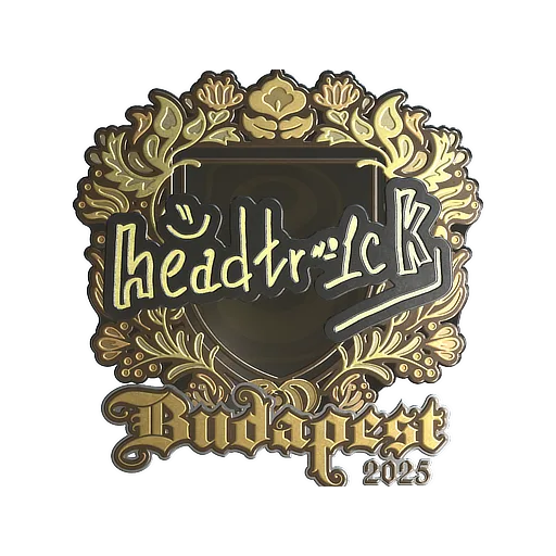 Sticker | headtr1ck (Gold) | Budapest 2025