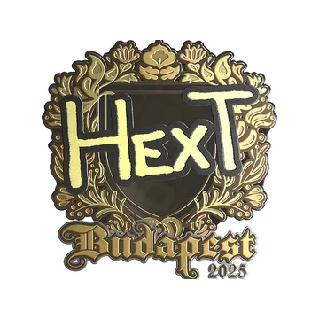 Sticker | HexT (Gold) | Budapest 2025