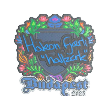 Sticker | hallzerk (Embroidered) | Budapest 2025