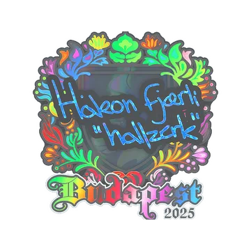 Sticker | hallzerk (Holo) | Budapest 2025