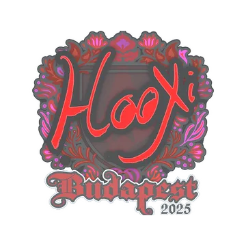 Sticker | HooXi | Budapest 2025