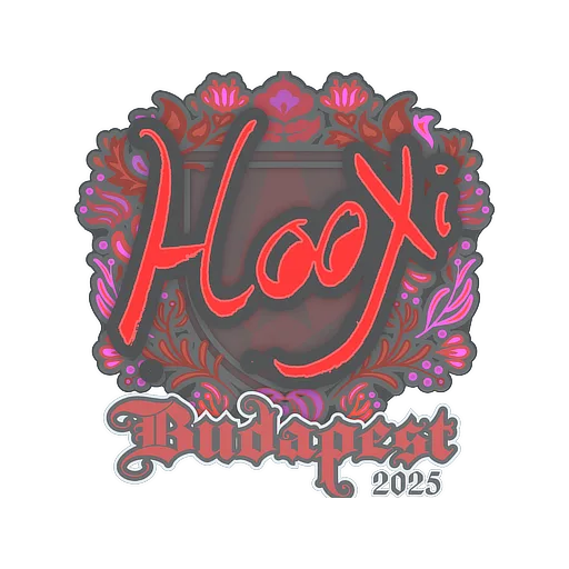 Наклейка | HooXi | Будапешт-2025