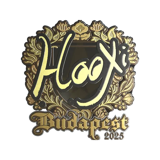 Sticker | HooXi (Gold) | Budapest 2025