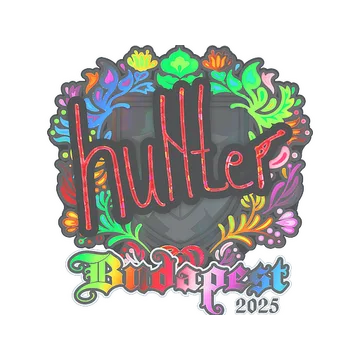 Sticker | huNter- (Holo) | Budapest 2025