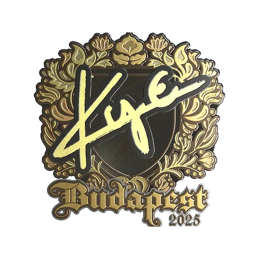 Sticker | kye (Gold) | Budapest 2025