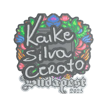 Sticker | KSCERATO (Embroidered) | Budapest 2025