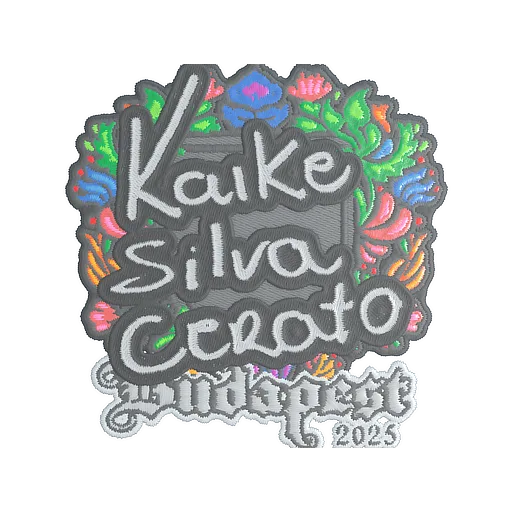 Наклейка | KSCERATO (вышитая) | Будапешт-2025