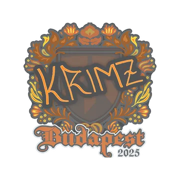 Sticker | KRIMZ | Budapest 2025