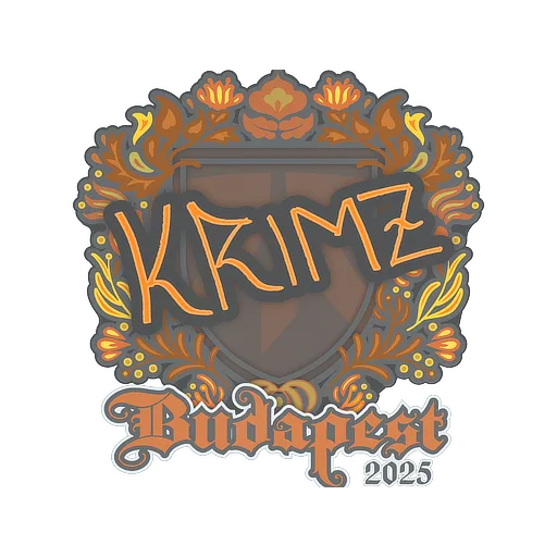 Sticker | KRIMZ | Budapest 2025