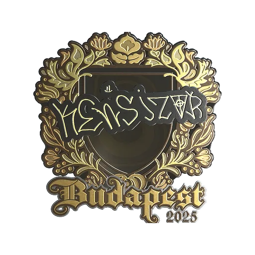 Sticker | kensizor (Gold) | Budapest 2025