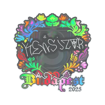 Sticker | kensizor (Holo) | Budapest 2025