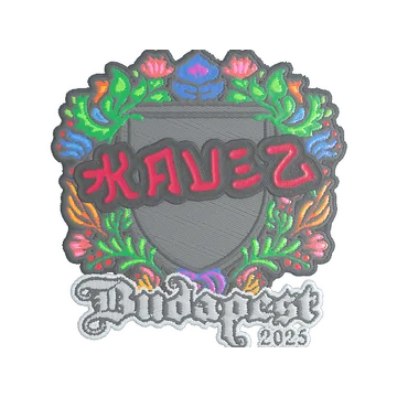 Sticker | kauez (Embroidered) | Budapest 2025