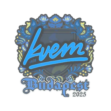 Sticker | Kvem | Budapest 2025
