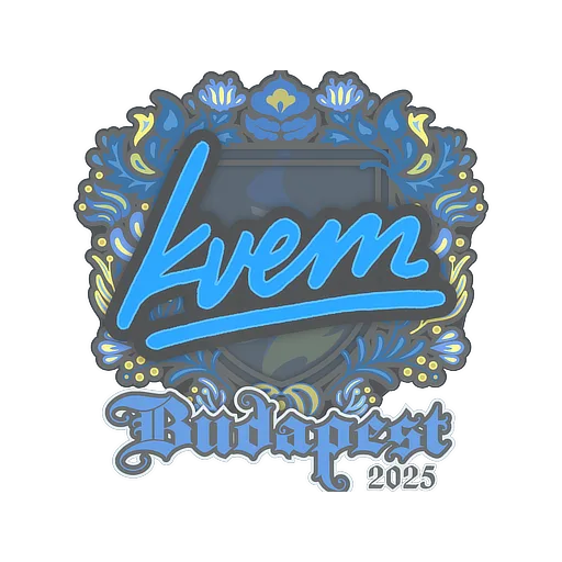Sticker | Kvem | Budapest 2025