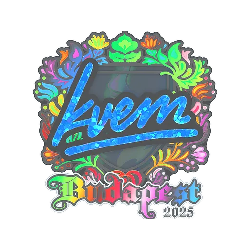 Sticker | Kvem (Holo) | Budapest 2025