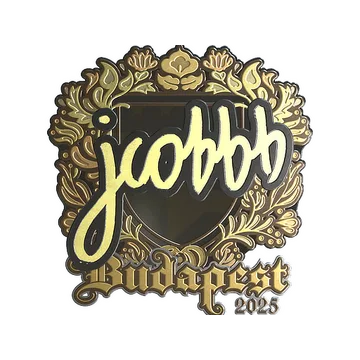 Sticker | jcobbb (Gold) | Budapest 2025