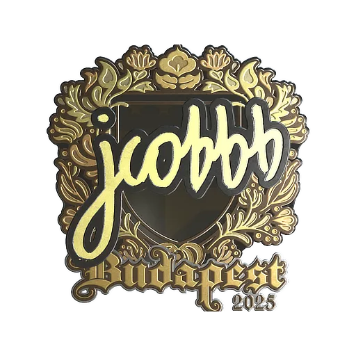 Sticker | jcobbb (Gold) | Budapest 2025