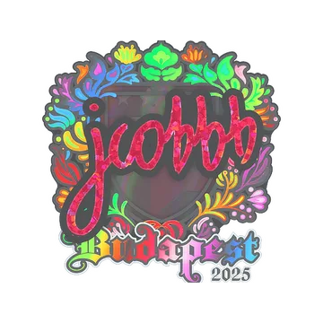 Sticker | jcobbb (Holo) | Budapest 2025