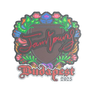 Sticker | JamYoung (Embroidered) | Budapest 2025