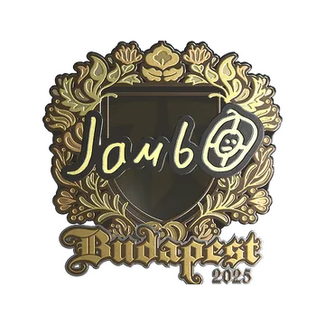 Sticker | jambo (Gold) | Budapest 2025