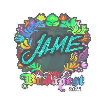 Sticker | Jame (Holo) | Budapest 2025