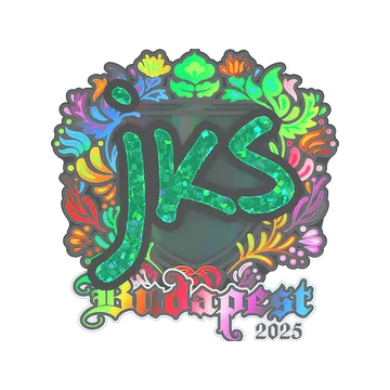 Sticker | jks (Holo) | Budapest 2025