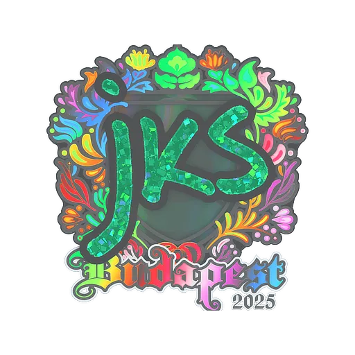 Sticker | jks (Holo) | Budapest 2025