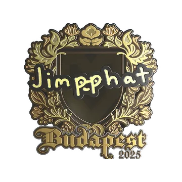 Sticker | Jimpphat (Gold) | Budapest 2025