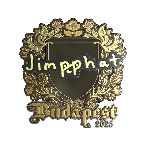 Sticker | Jimpphat (Gold) | Budapest 2025