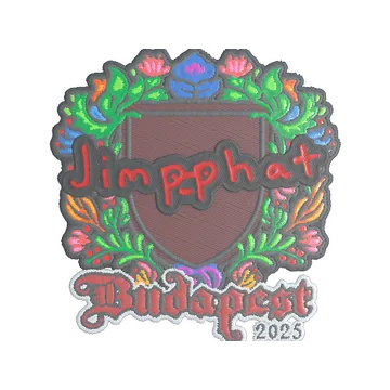 Sticker | Jimpphat (Embroidered) | Budapest 2025