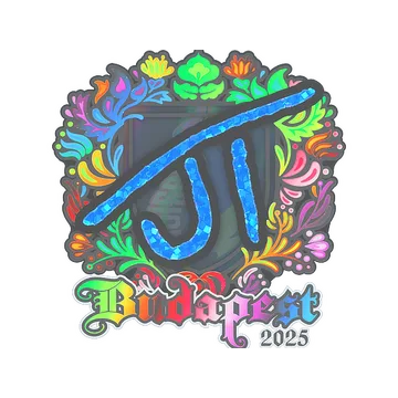 Sticker | JT (Holo) | Budapest 2025
