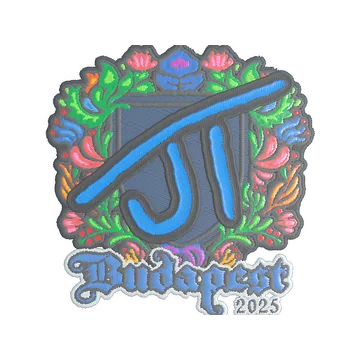 Sticker | JT (Embroidered) | Budapest 2025